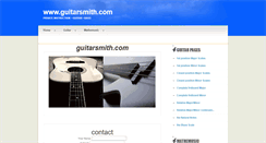 Desktop Screenshot of guitarsmith.com